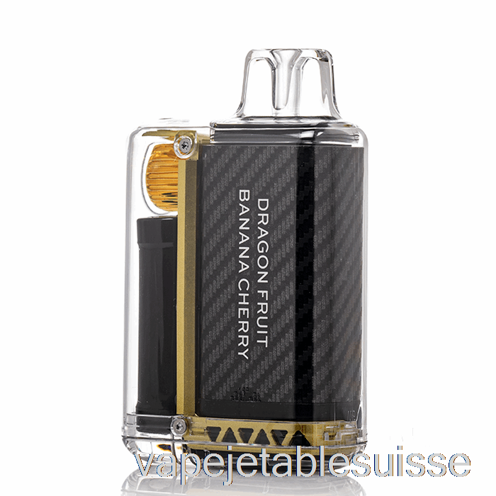 Vape Suisse Vozol Vista 16000 Jetable Fruit Du Dragon Banane Cerise